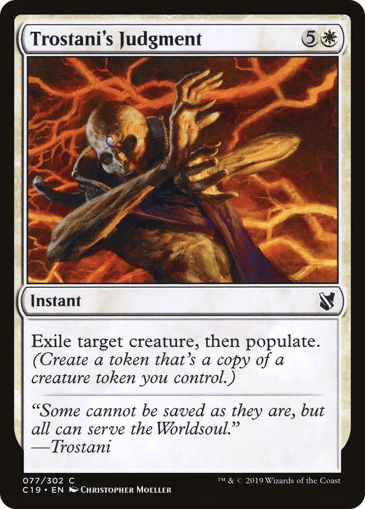 Trostani's Judgment · Commander 2019