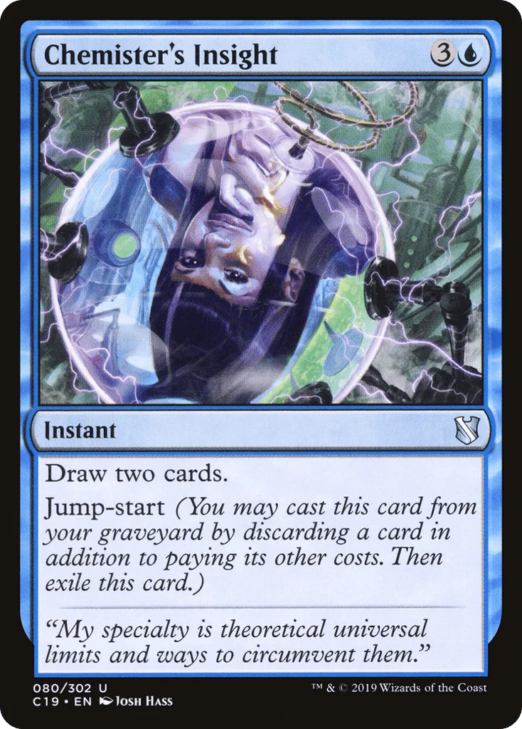 Chemister's Insight · Commander 2019
