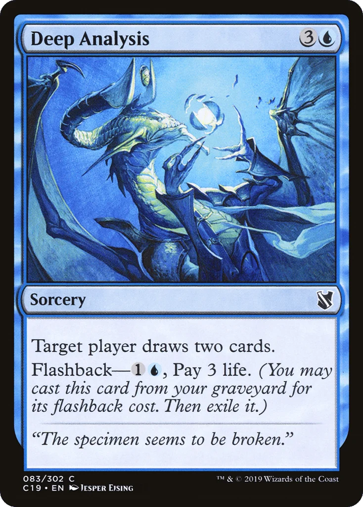 Deep Analysis · Commander 2019