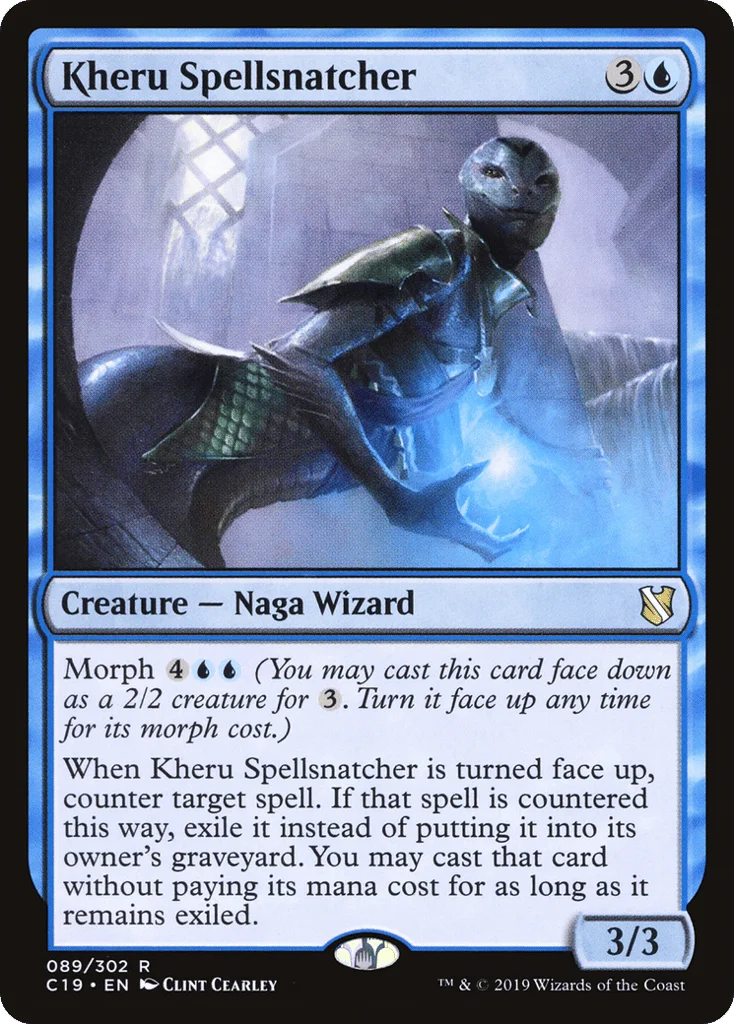 Kheru Spellsnatcher · Commander 2019