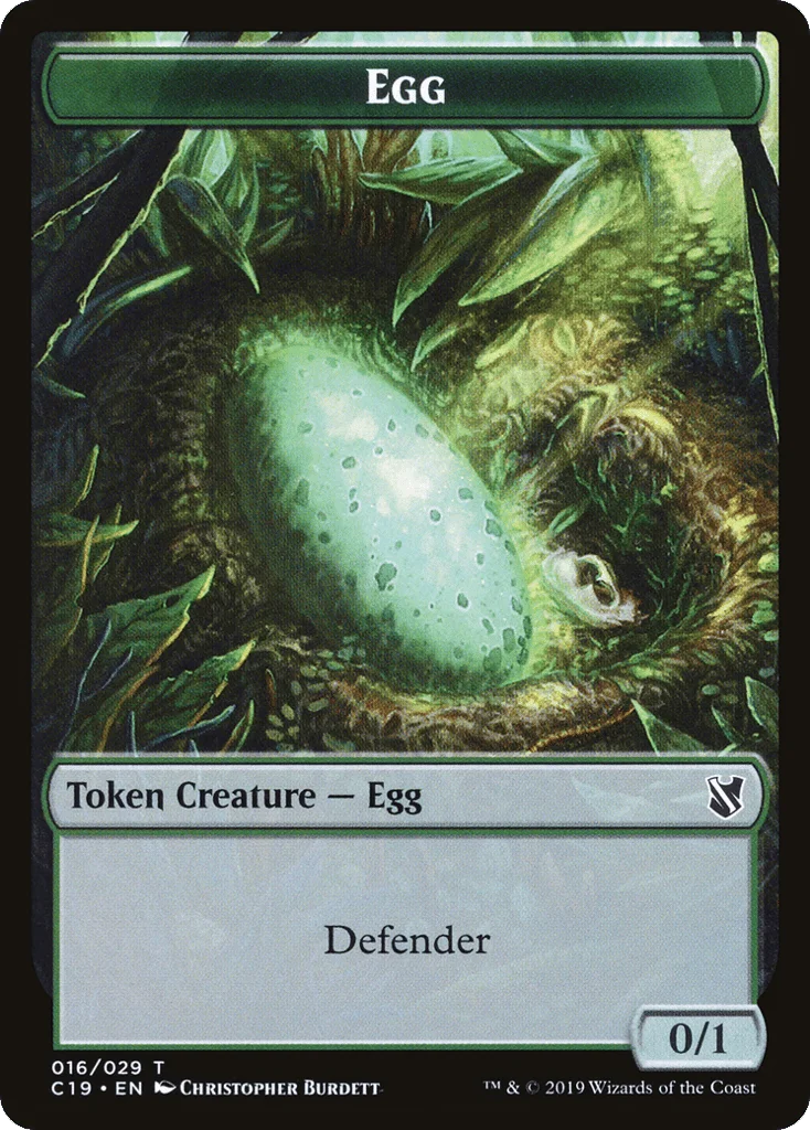 Egg · Commander 2019
