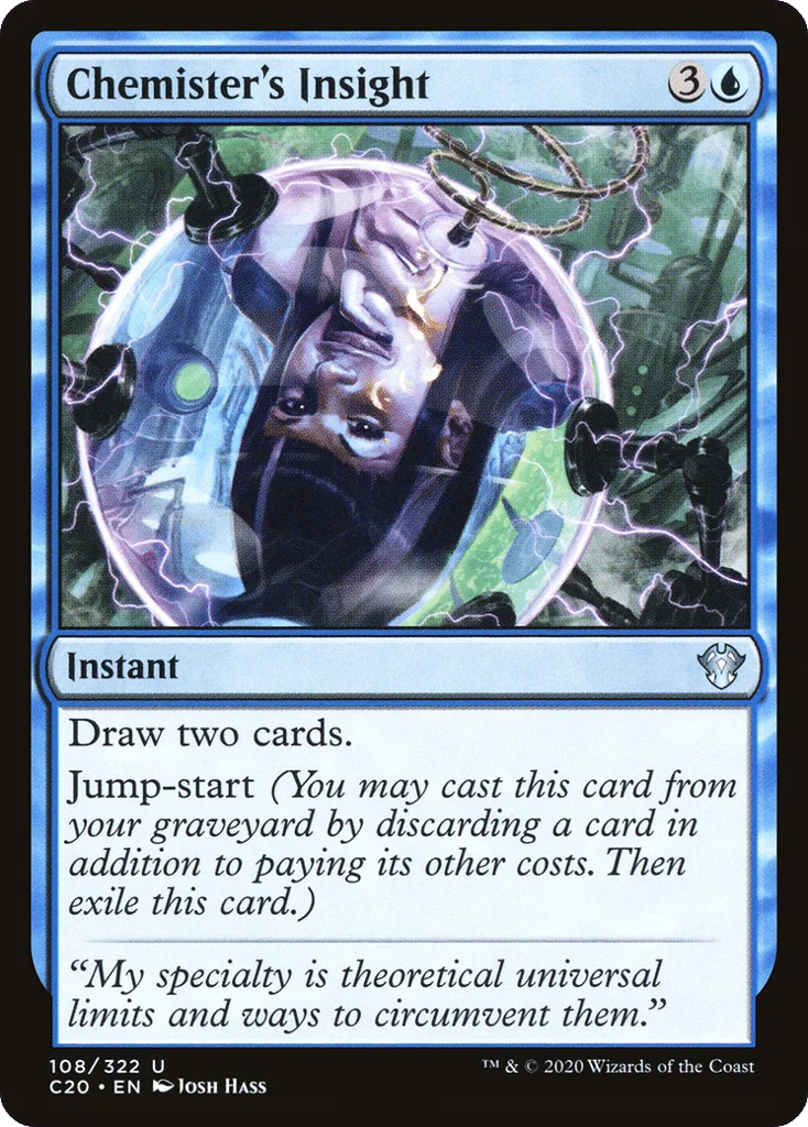 Chemister's Insight · Commander 2020