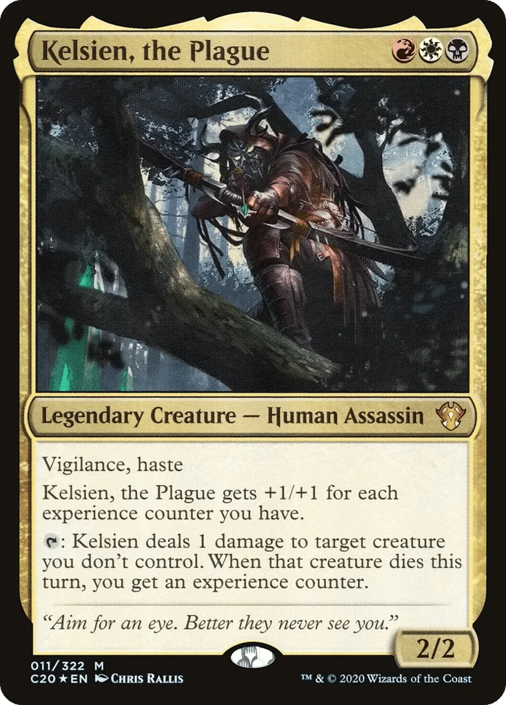 Kelsien, the Plague · Commander 2020