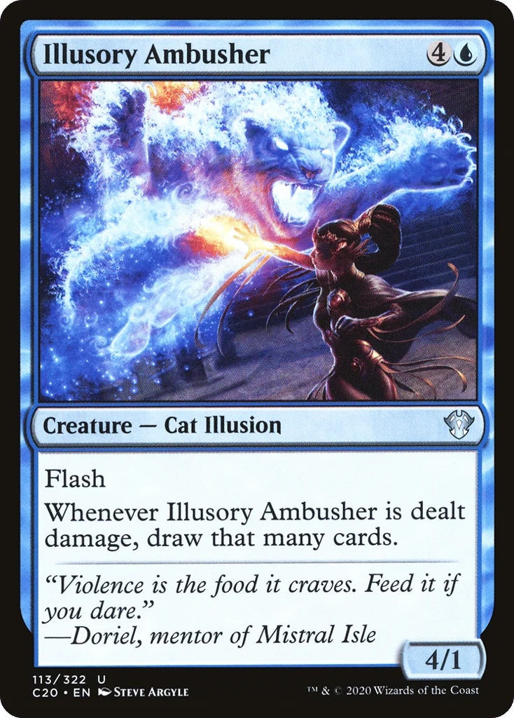 Illusory Ambusher · Commander 2020