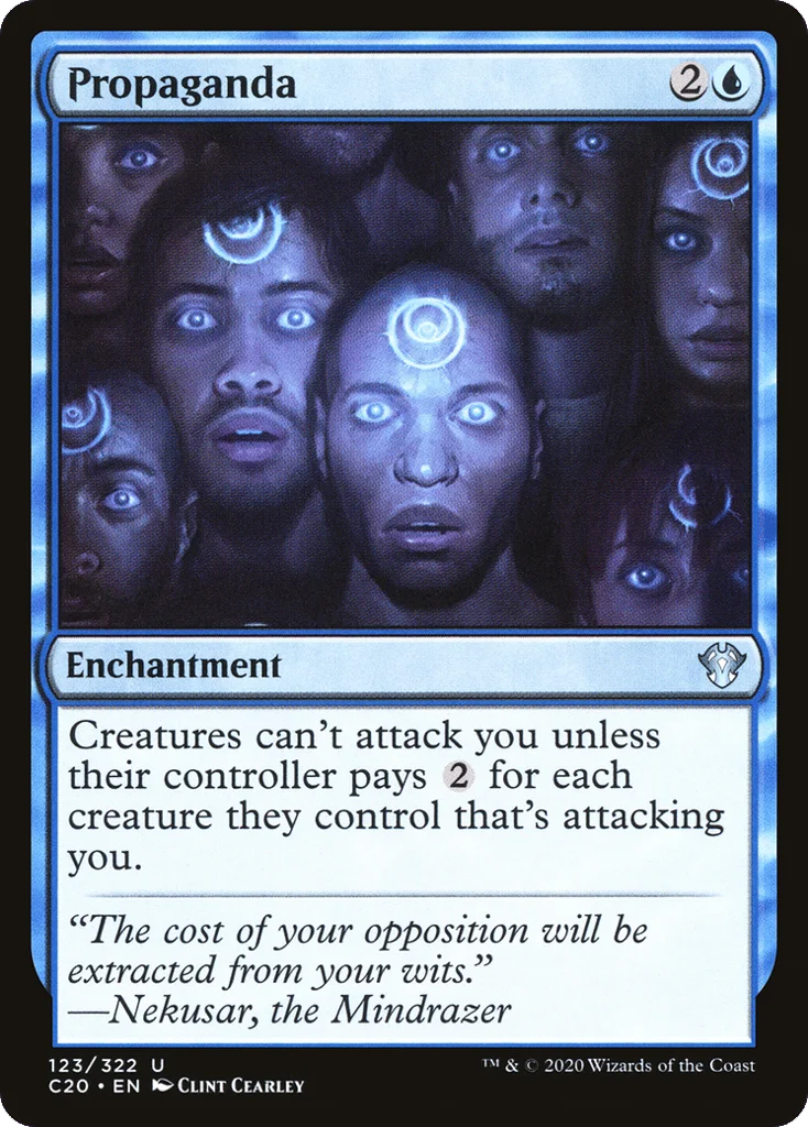 Propaganda · Commander 2020