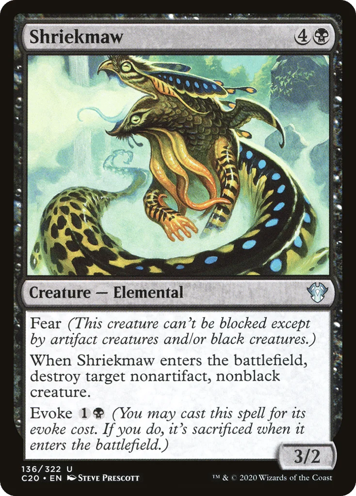 Shriekmaw · Commander 2020