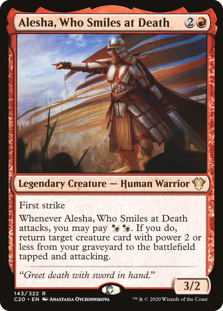 Alesha, Who Smiles at Death · Commander 2020