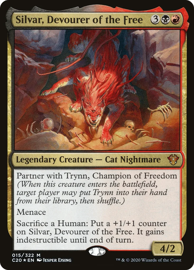 Silvar, Devourer of the Free · Commander 2020