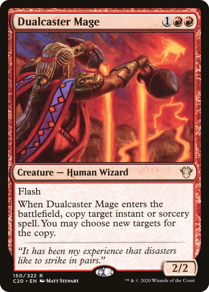 Dualcaster Mage · Commander 2020