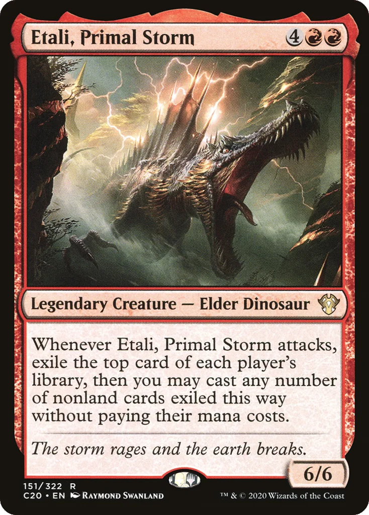 Etali, Primal Storm · Commander 2020