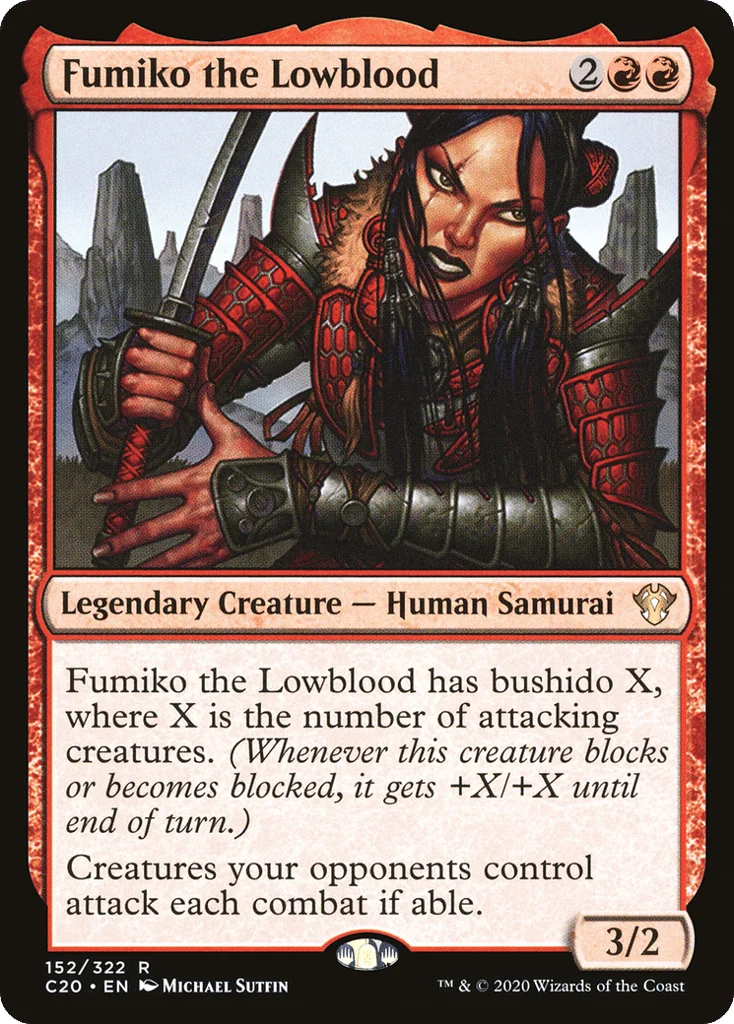 Fumiko the Lowblood · Commander 2020