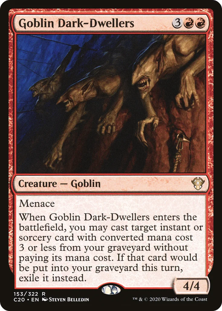 Goblin Dark-Dwellers · Commander 2020