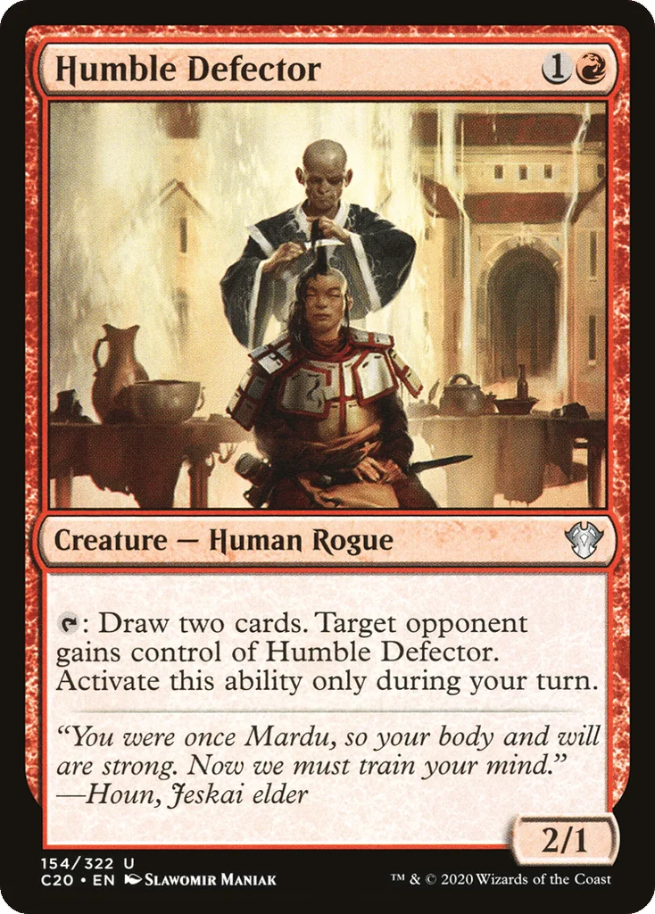 Humble Defector · Commander 2020