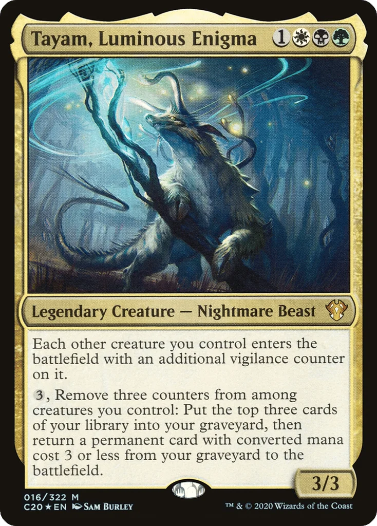 Tayam, Luminous Enigma · Commander 2020