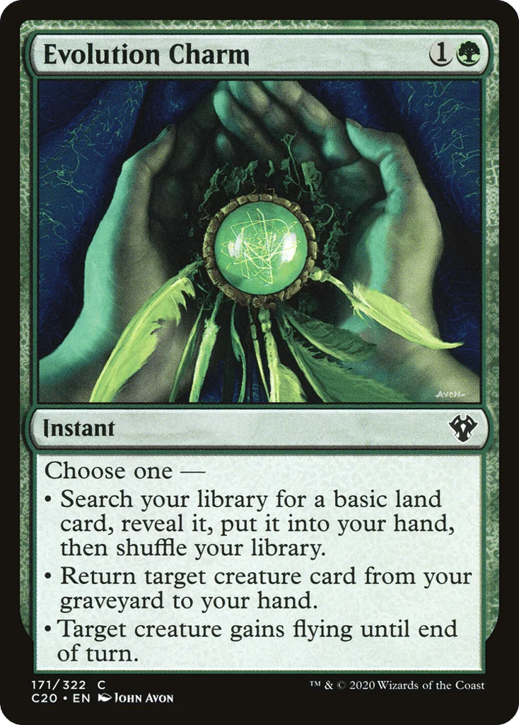 Evolution Charm · Commander 2020