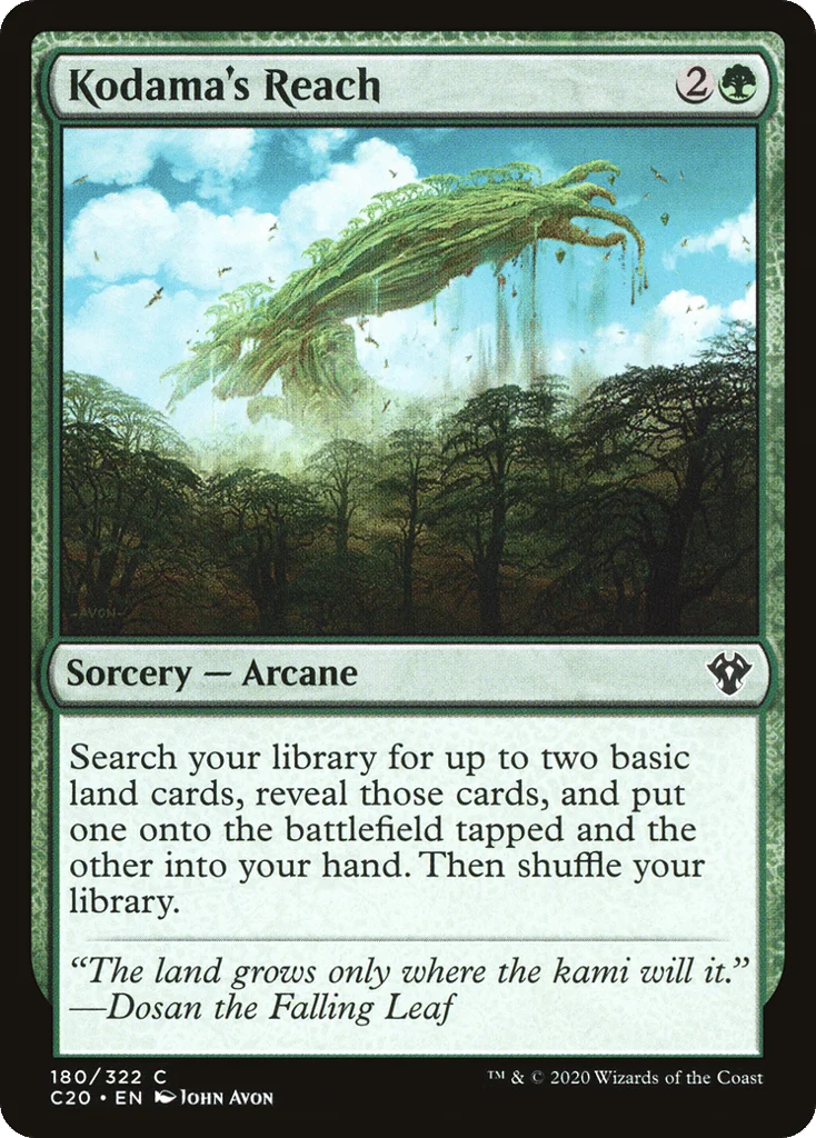Kodama's Reach · Commander 2020
