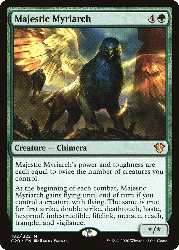Majestic Myriarch · Commander 2020