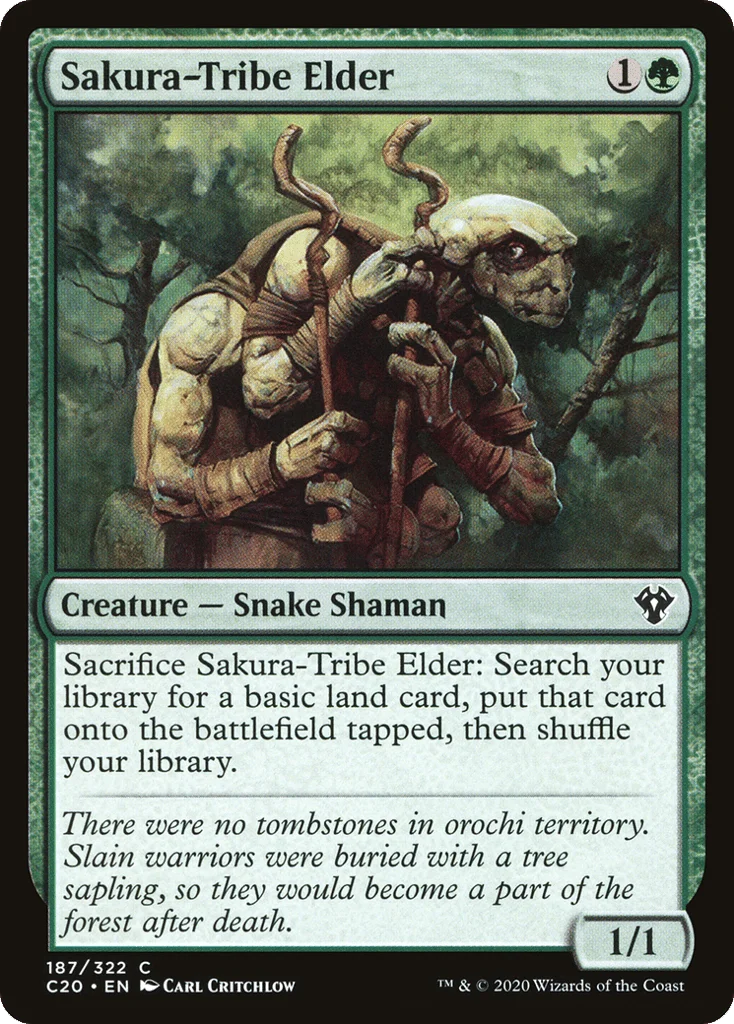Sakura-Tribe Elder · Commander 2020