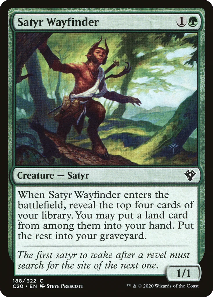 Satyr Wayfinder · Commander 2020