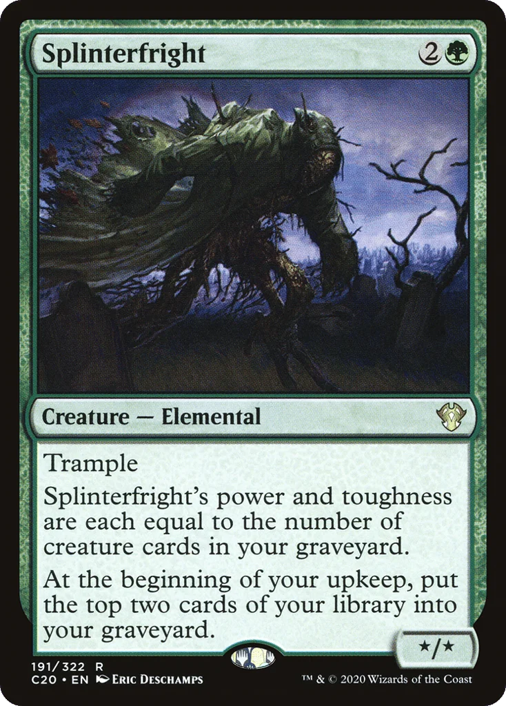 Splinterfright · Commander 2020