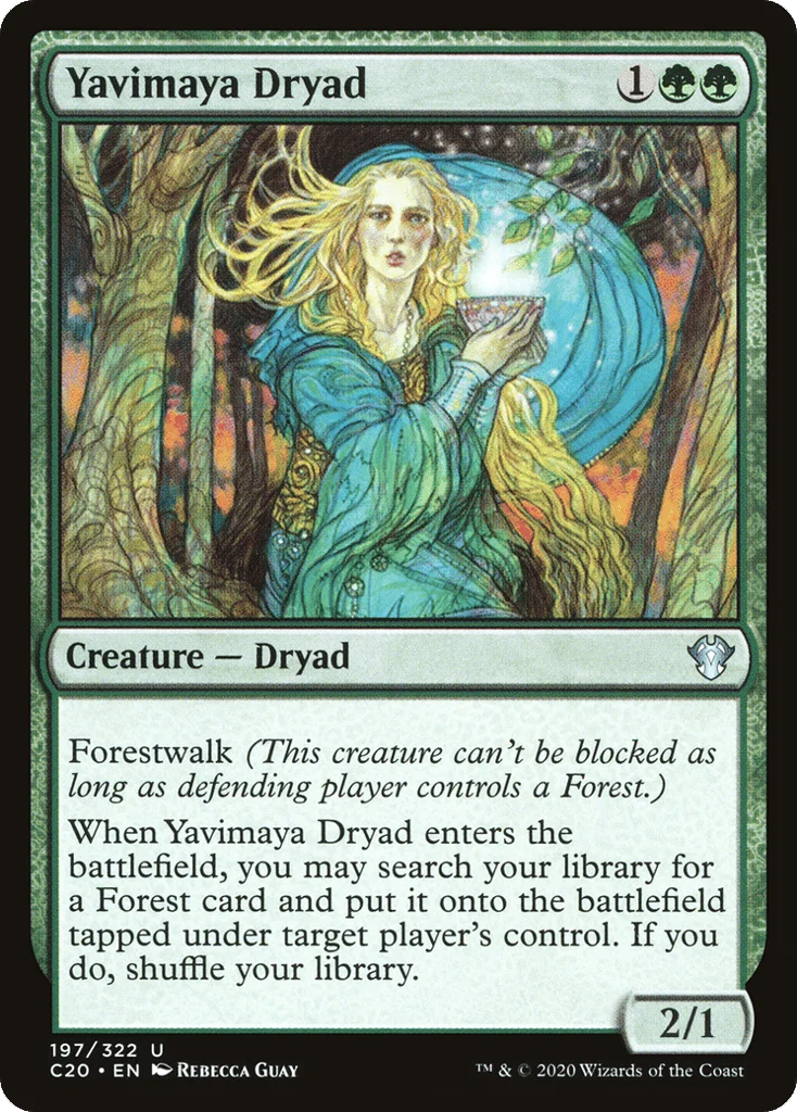 Yavimaya Dryad · Commander 2020