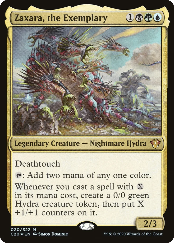 Zaxara, the Exemplary · Commander 2020