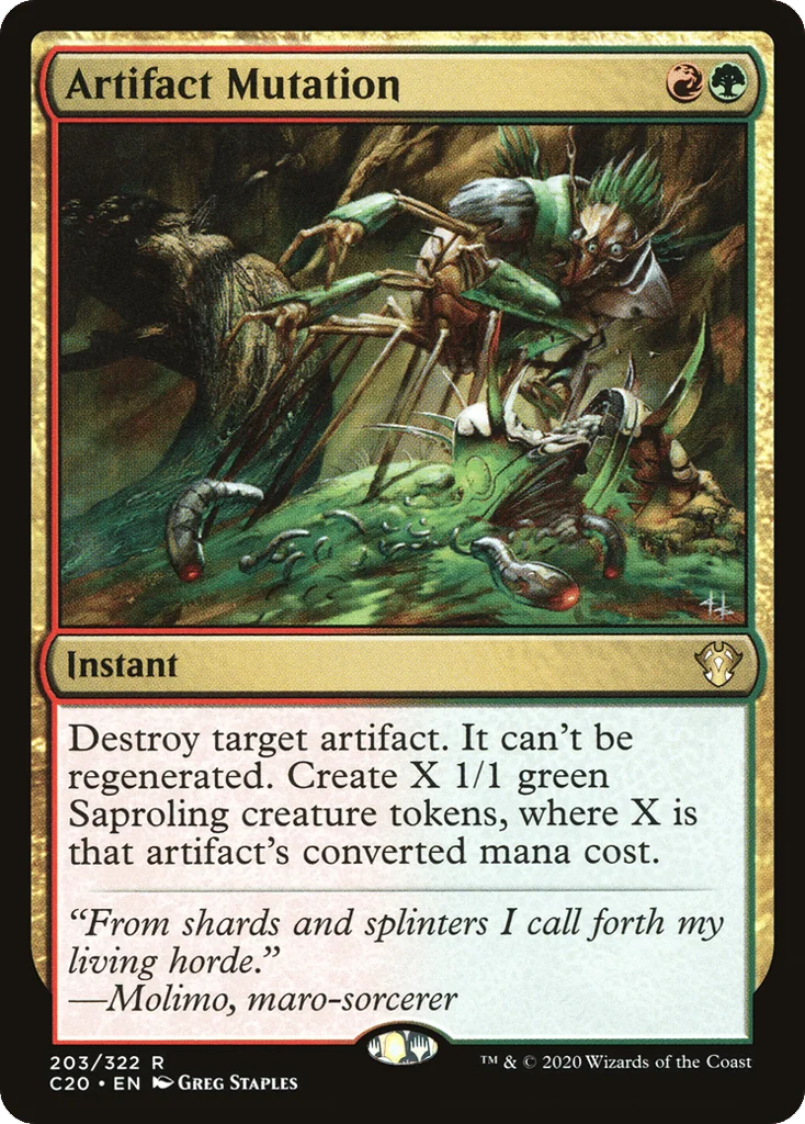 Artifact Mutation · Commander 2020