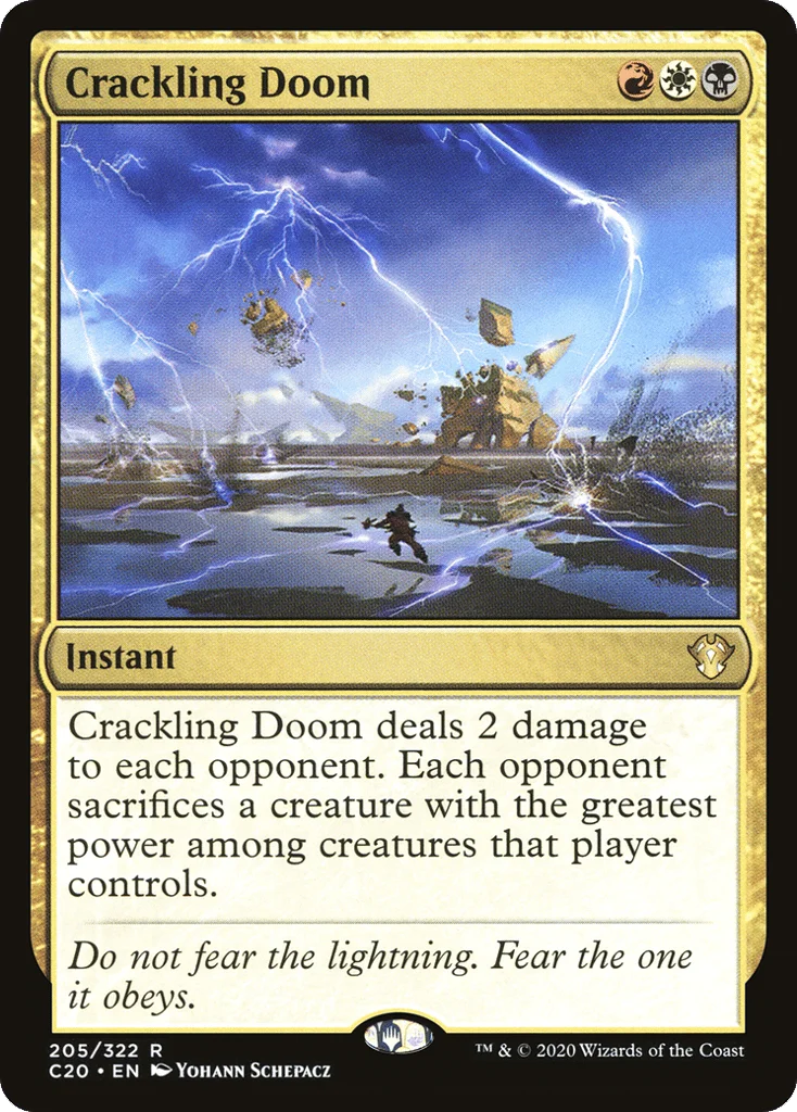 Crackling Doom · Commander 2020