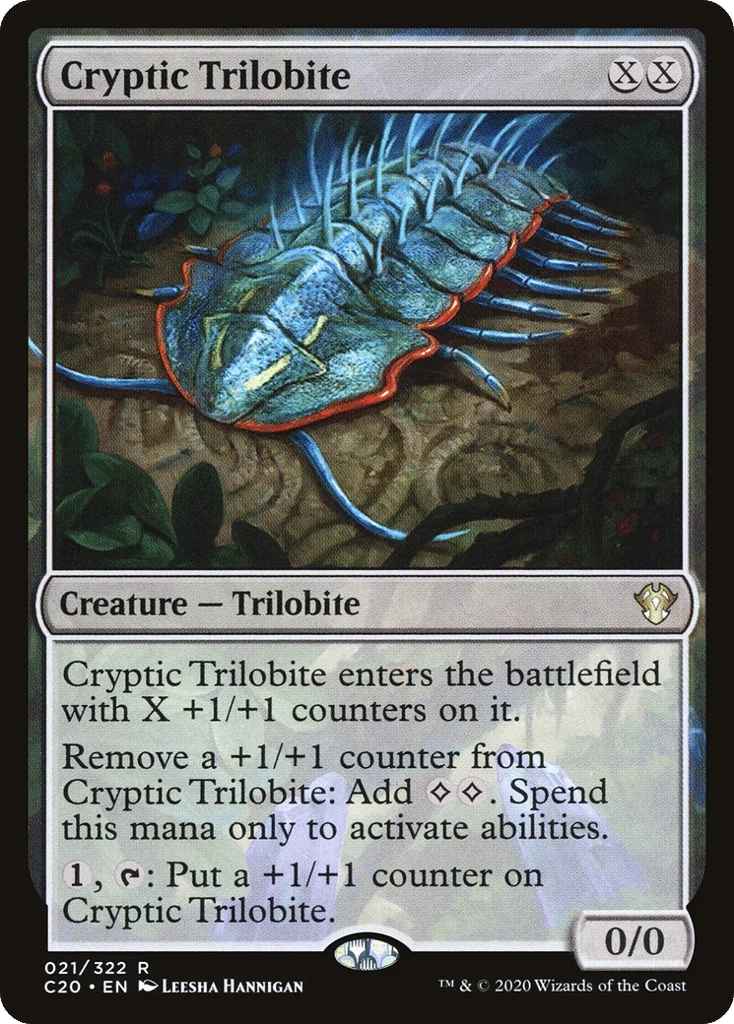 Cryptic Trilobite · Commander 2020