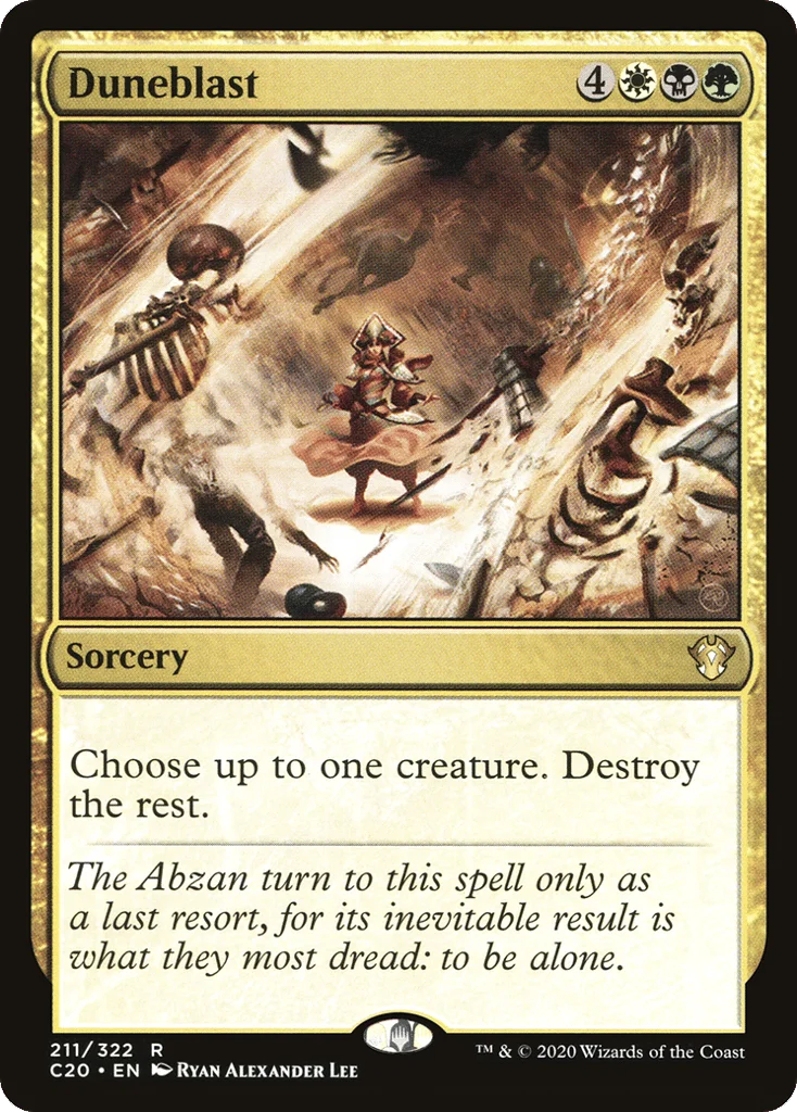 Duneblast · Commander 2020