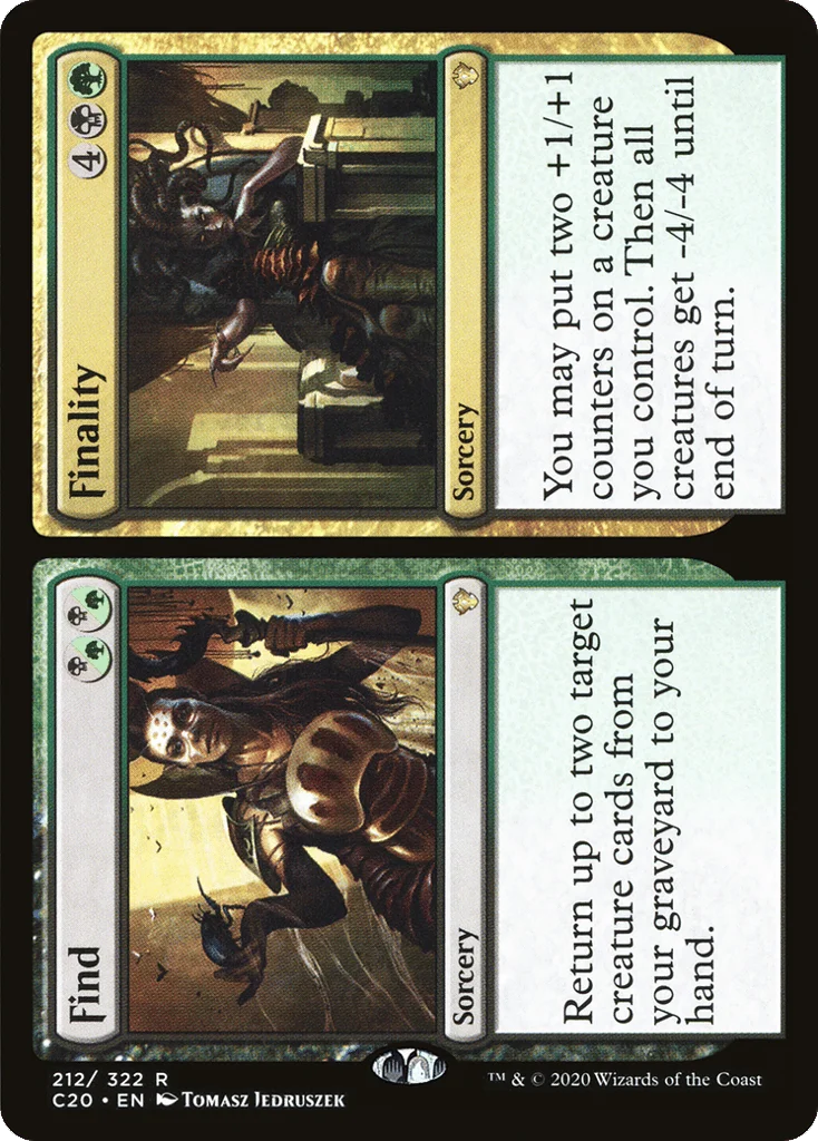 Find // Finality · Commander 2020