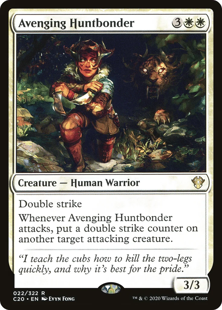 Avenging Huntbonder · Commander 2020