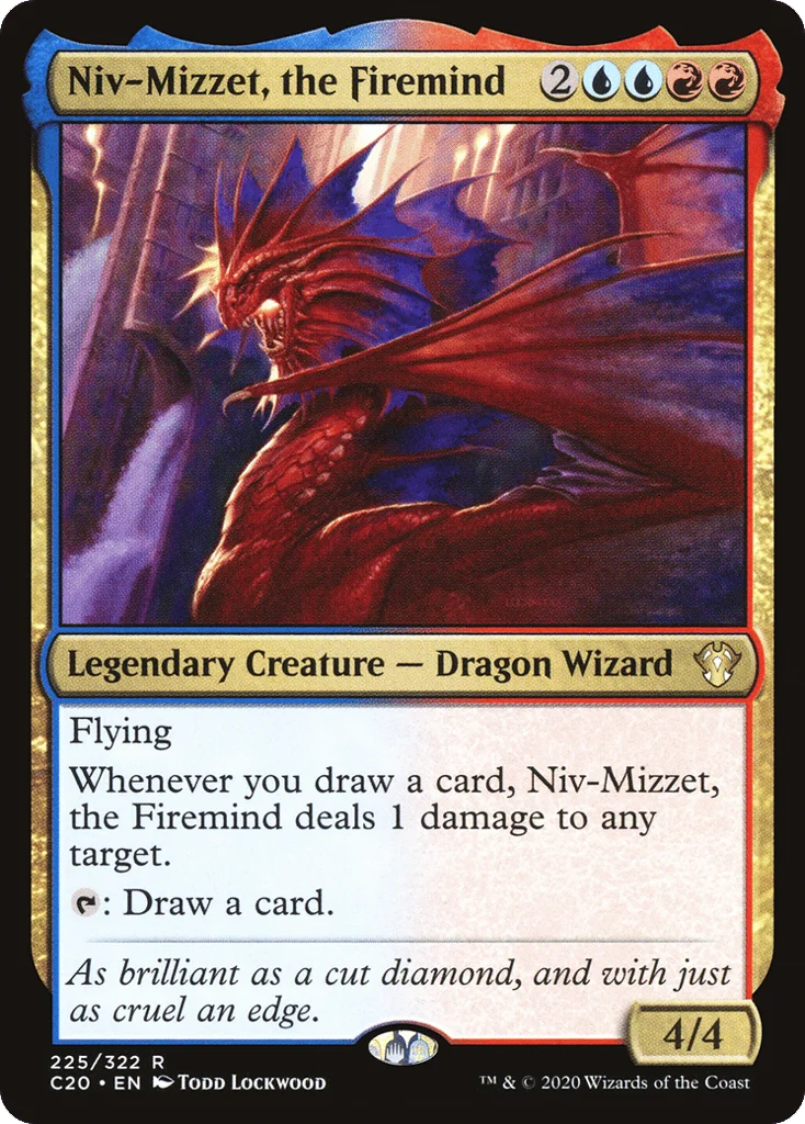 Niv-Mizzet, the Firemind · Commander 2020