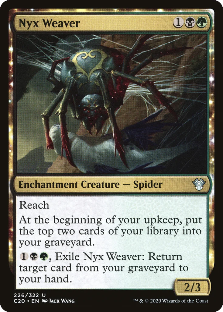 Nyx Weaver · Commander 2020