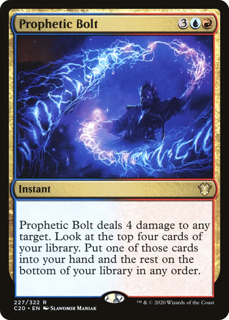 Prophetic Bolt · Commander 2020