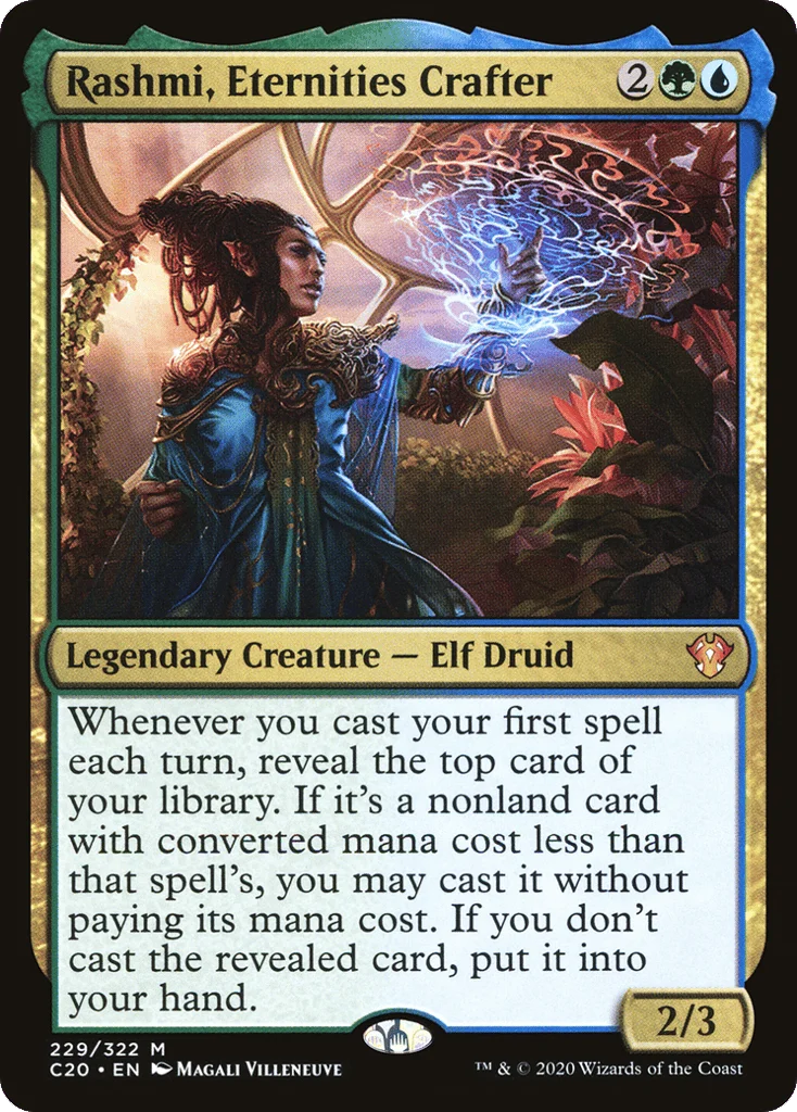Rashmi, Eternities Crafter · Commander 2020