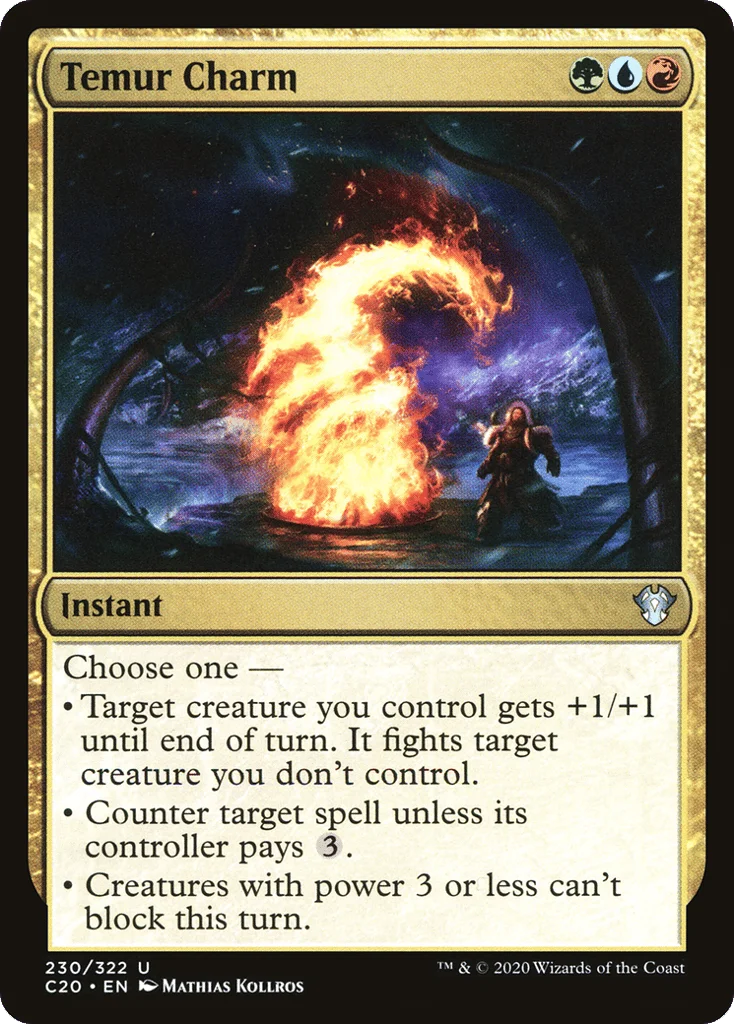 Temur Charm · Commander 2020