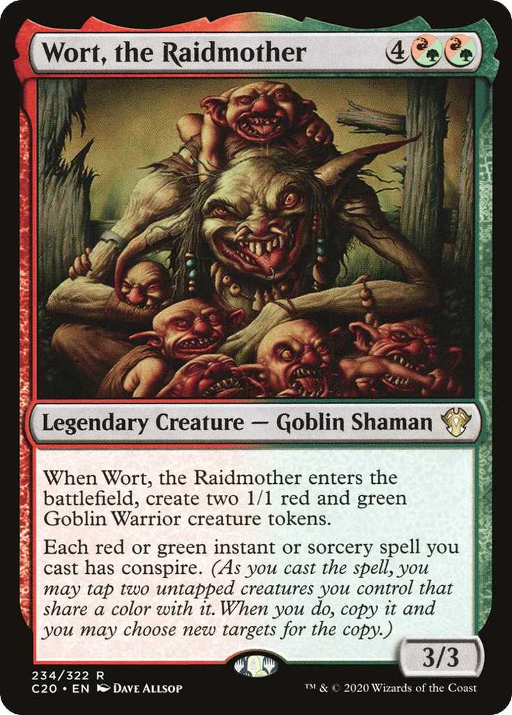 Wort, the Raidmother · Commander 2020