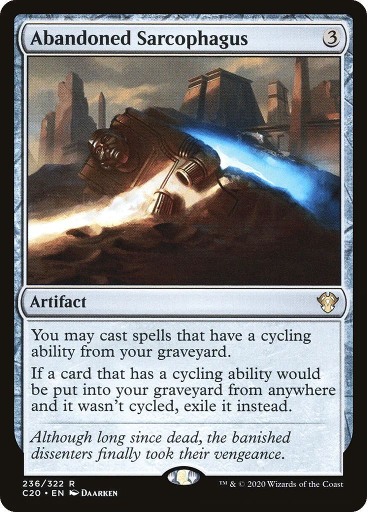 Abandoned Sarcophagus · Commander 2020
