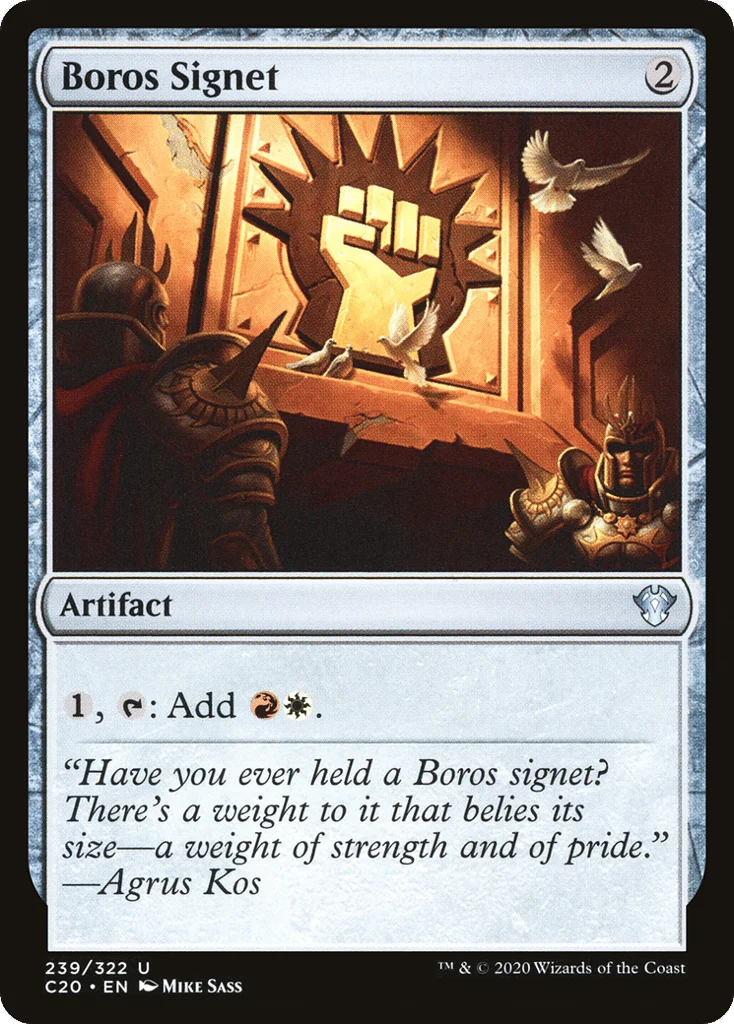 Boros Signet · Commander 2020