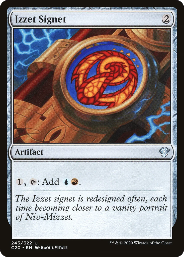 Izzet Signet · Commander 2020