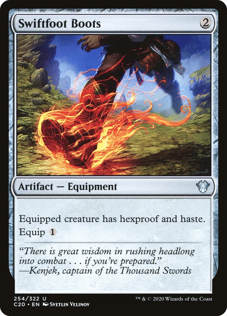 Swiftfoot Boots · Commander 2020