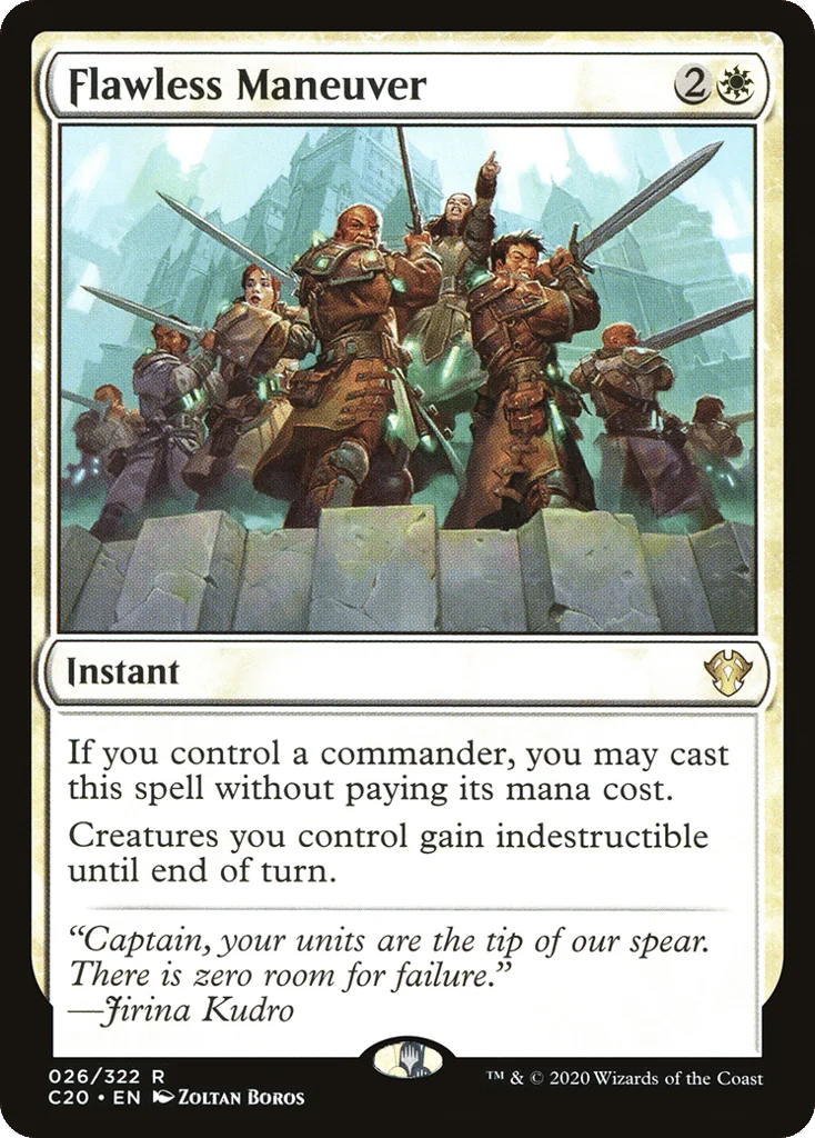 Flawless Maneuver · Commander 2020