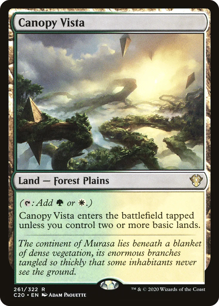Canopy Vista · Commander 2020