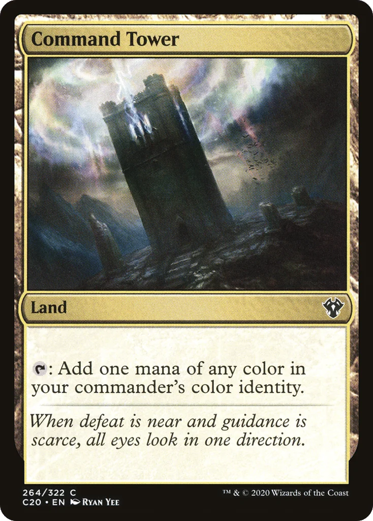 Command Tower · Commander 2020