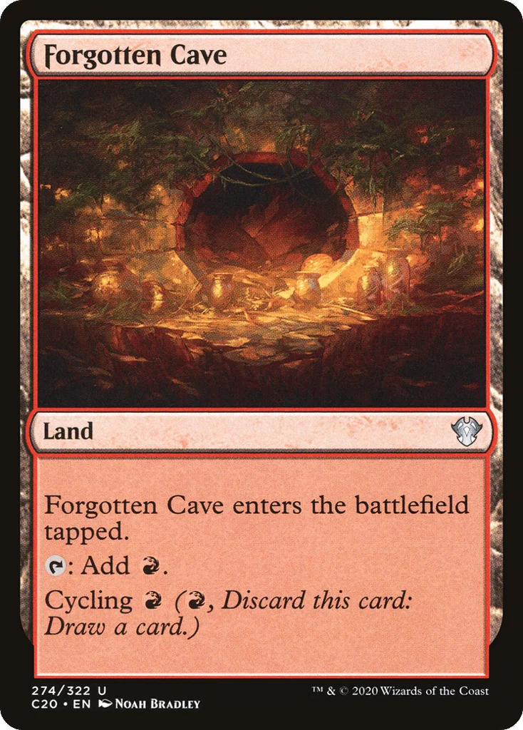 Forgotten Cave · Commander 2020