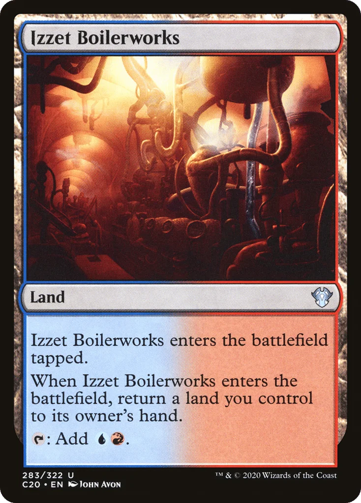 Izzet Boilerworks · Commander 2020