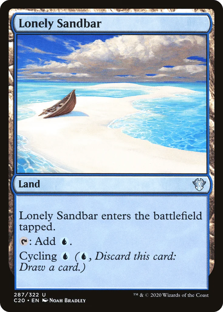 Lonely Sandbar · Commander 2020