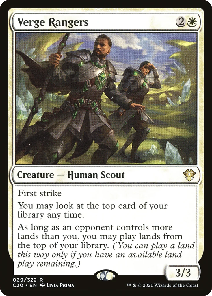 Verge Rangers · Commander 2020
