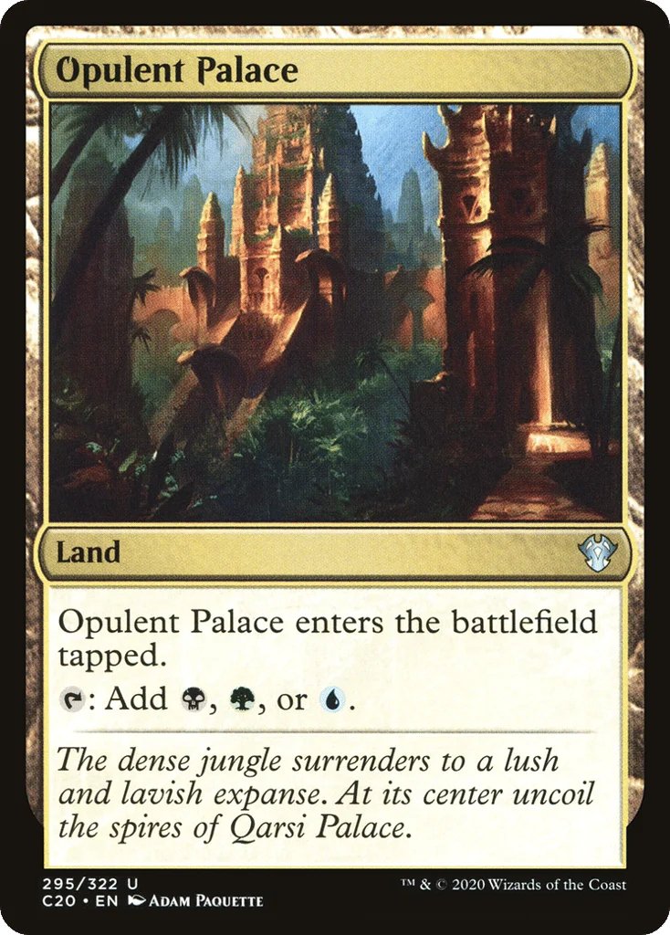 Opulent Palace · Commander 2020